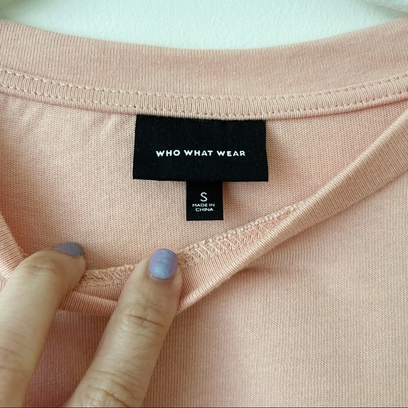 Who What Wear Bell Sleeve Top - Picture 6 of 6